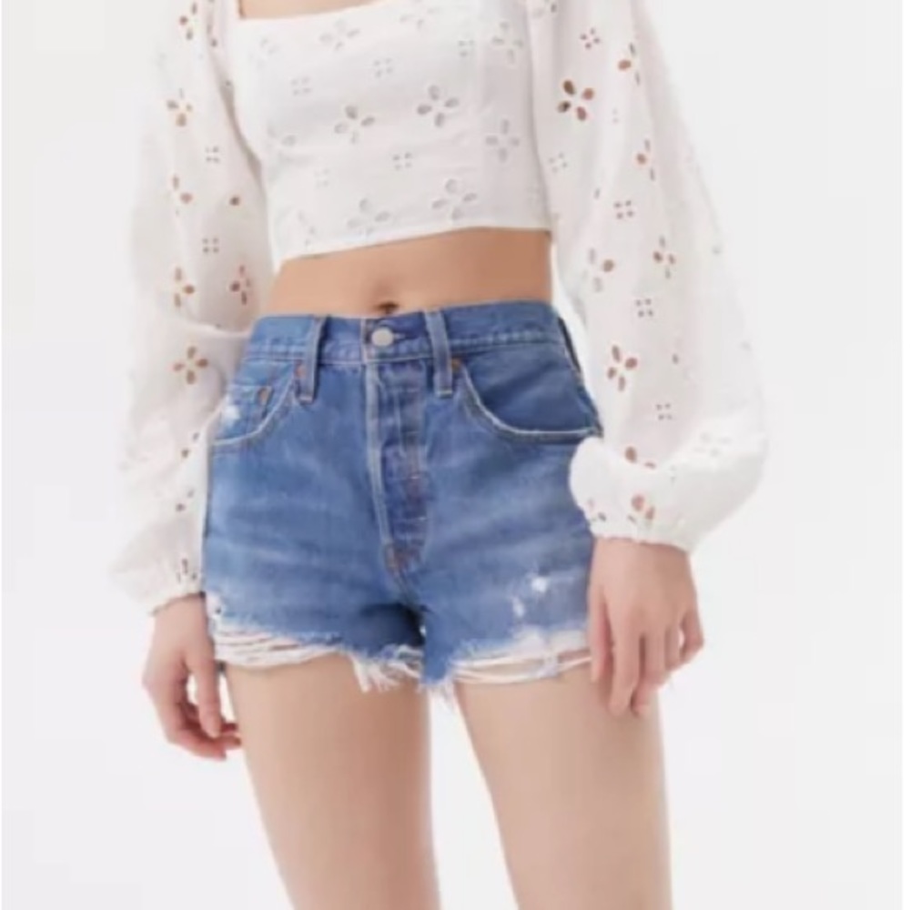 Levi's Premium 501 HIGH RISE SHORTS